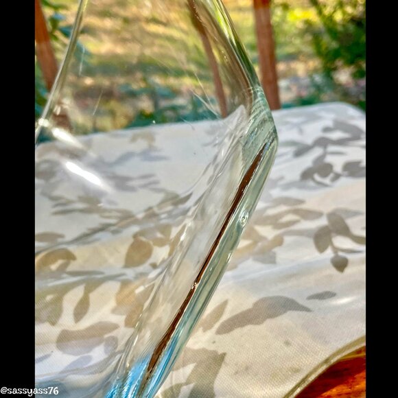 🆕VTG▪️GLCOLOC FRANCE▪️3-Piece Clear Glass & Metal Chip & Dip Set - Picture 7 of 8